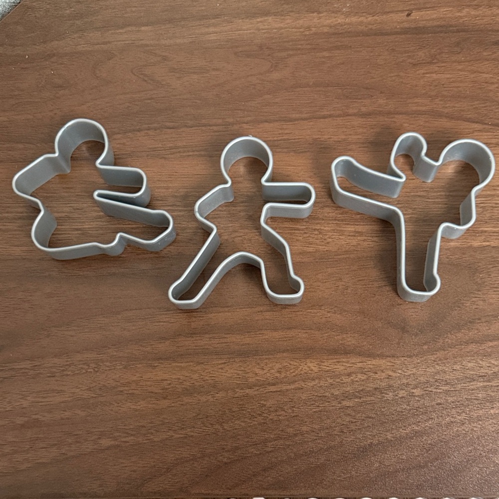 Fred Ninjabread Men Cookie Cutters - Plastic